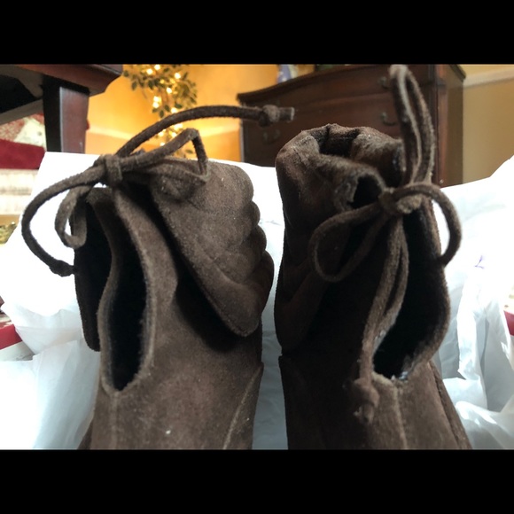 Brown Bootie Heels | Winter Spring Fall - Picture 4 of 7